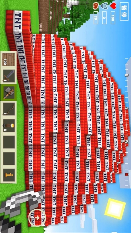 像素TNT破坏-解压破坏沙盒模拟