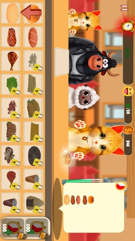 奇妙最爱美食经营-小动物餐厅