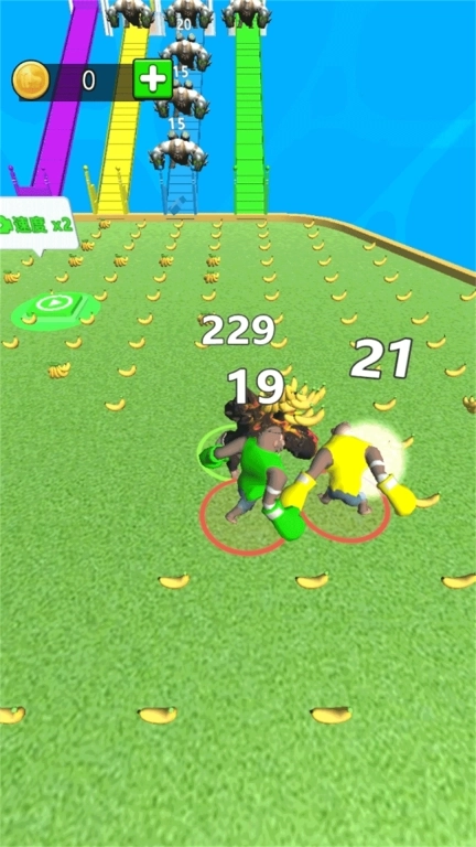 搬砖小能手-香蕉搭桥