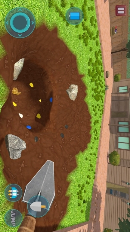 挖穿了地球-挖地寻宝