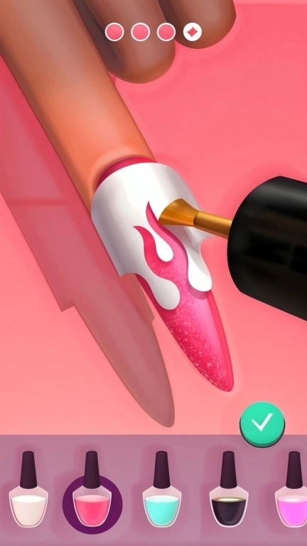 漂亮女孩爱化妆-美女美甲美妆