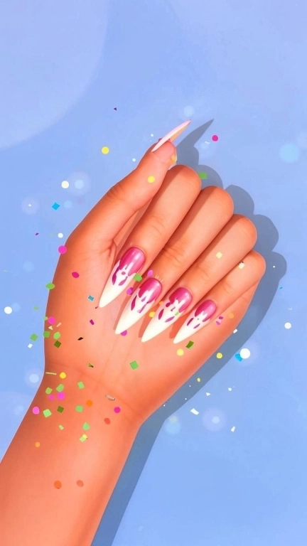 漂亮女孩爱化妆-美女美甲美妆