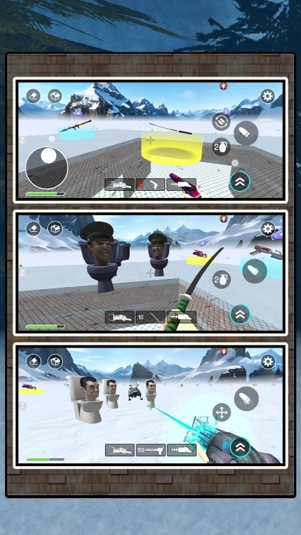 怪物马桶人大战