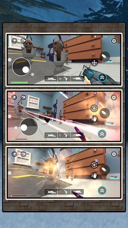 怪物马桶人大战