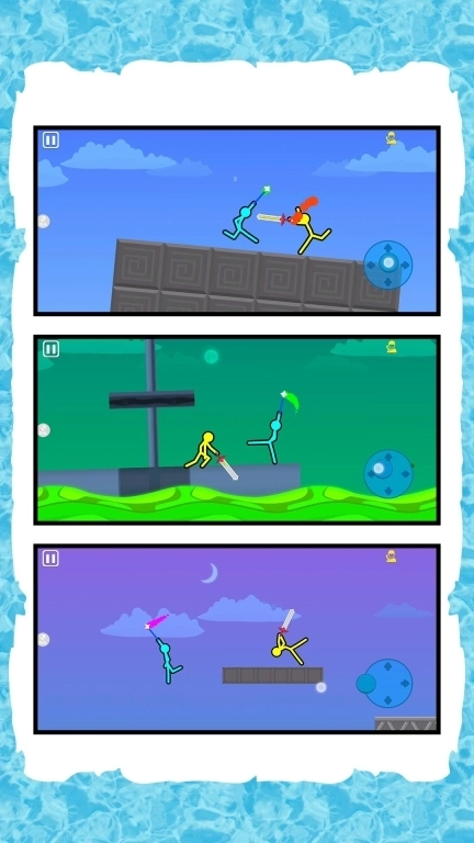 一冲飞天火柴人