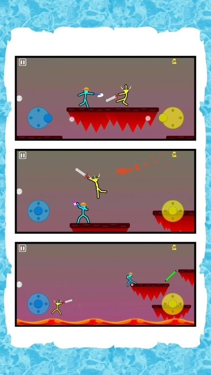 一冲飞天火柴人