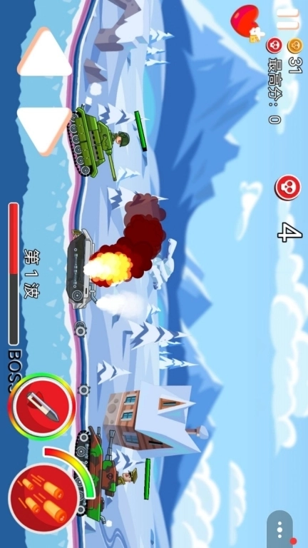 坦克变形战车-疯狂登山坦克