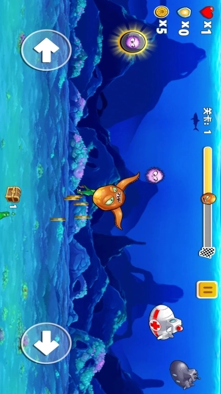 海底世界大冒险-疯狂的章鱼