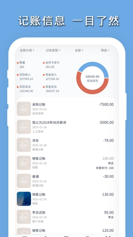 亲兄弟-生意记账本库存管理
