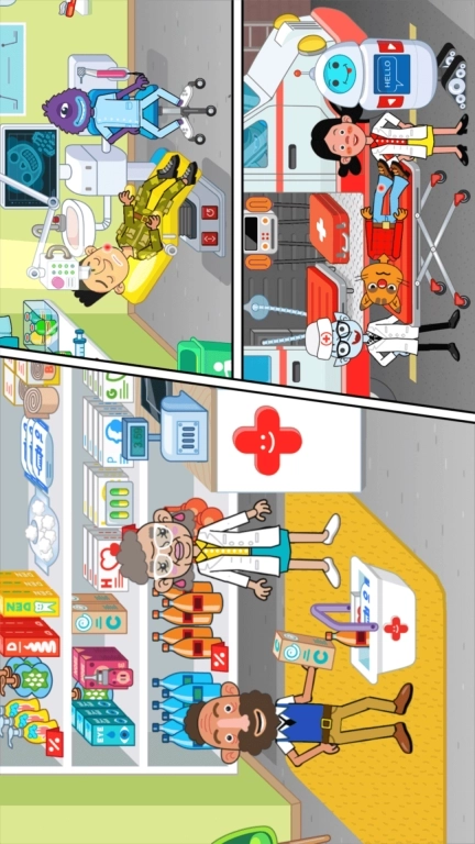 小镇家庭模拟器-米家医院小镇