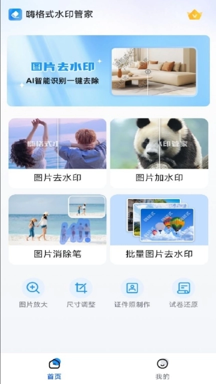 嗨格式水印管家-图片去水印