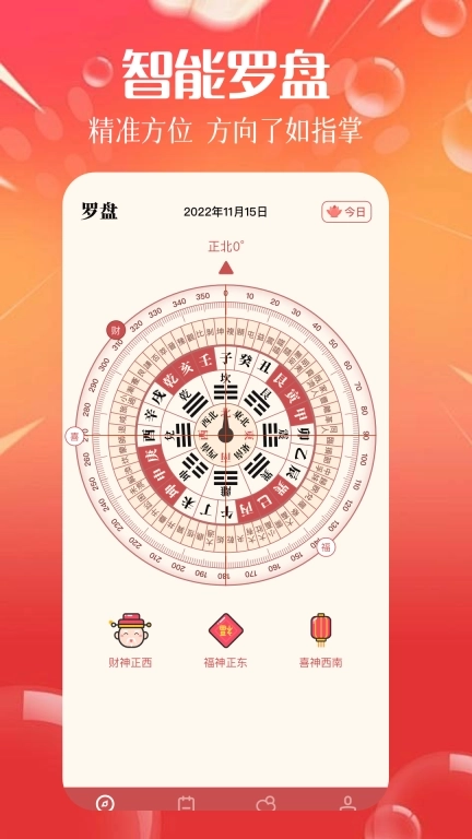 指南针定位罗盘