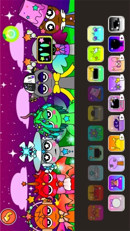 节奏盒子宠物-可爱星星爱心模组