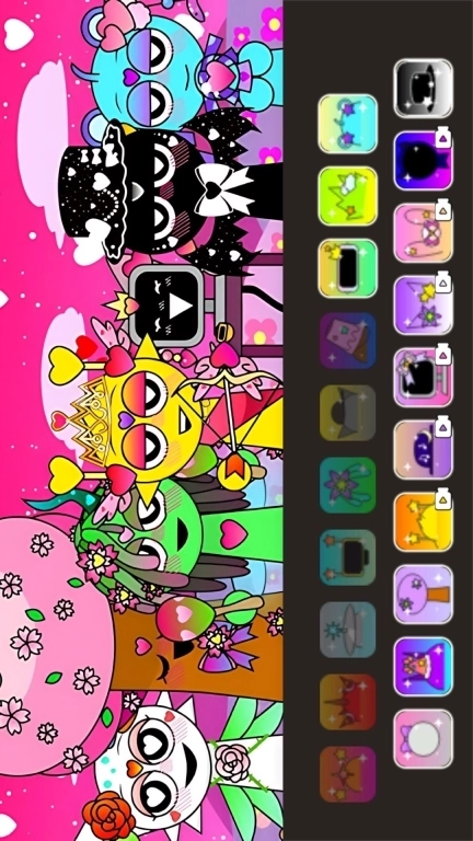 节奏盒子宠物-可爱星星爱心模组