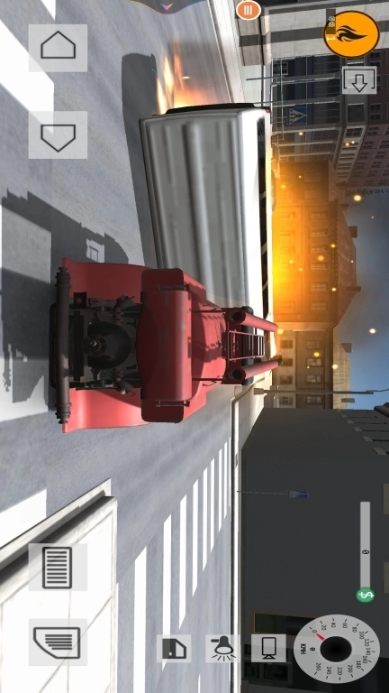 911警车模拟器-消防车救援