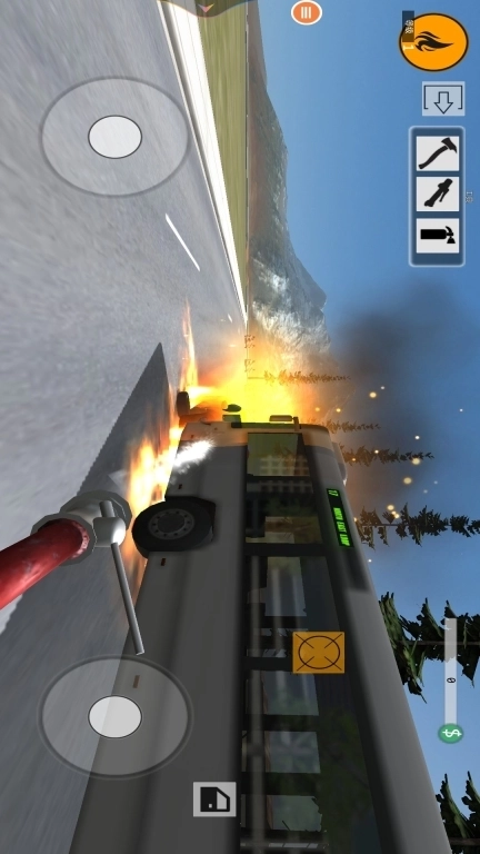 911警车模拟器-消防车救援