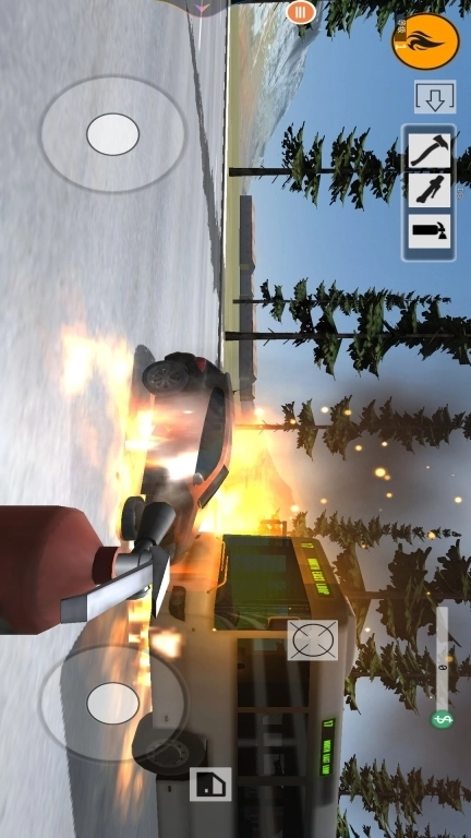 911警车模拟器-消防车救援