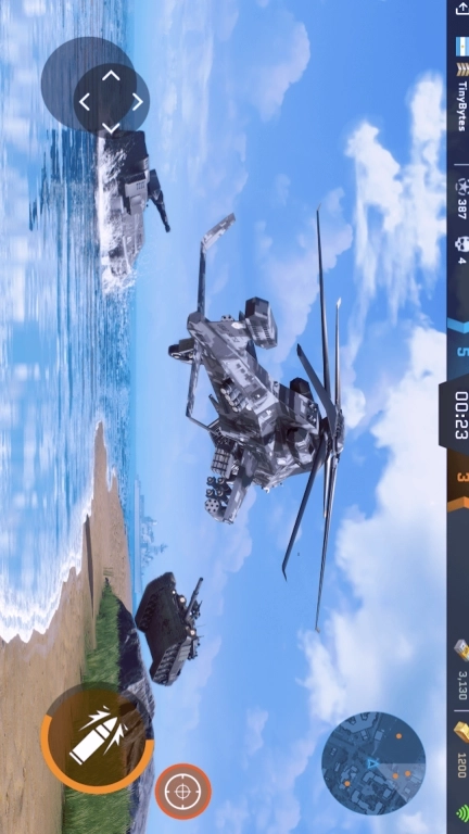 漩涡螺旋桨飞行模拟器