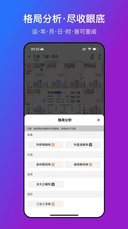 星理-紫微斗数排盘工具