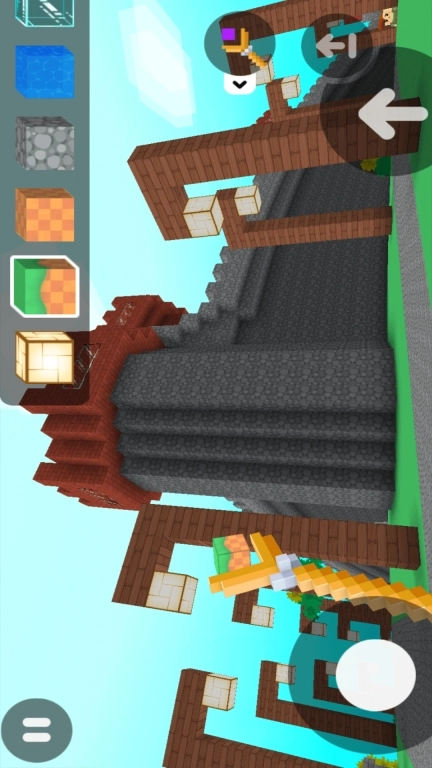 建造像素岛方块-随机空岛生存