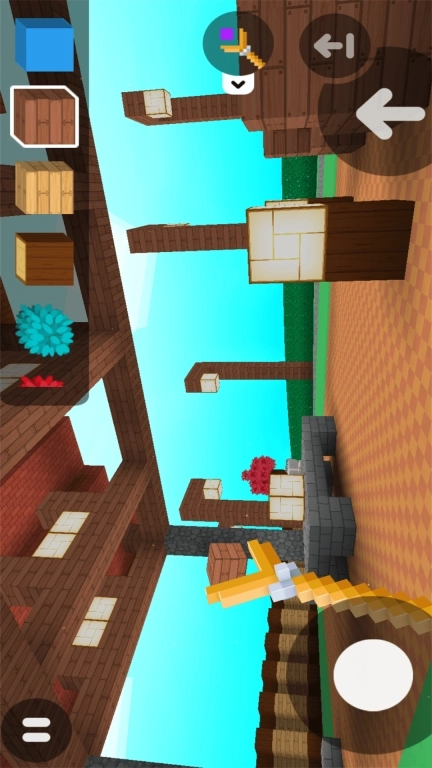 建造像素岛方块-随机空岛生存