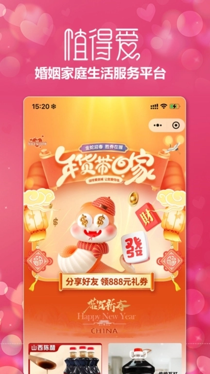 值得爱婚恋家庭生活服务平台