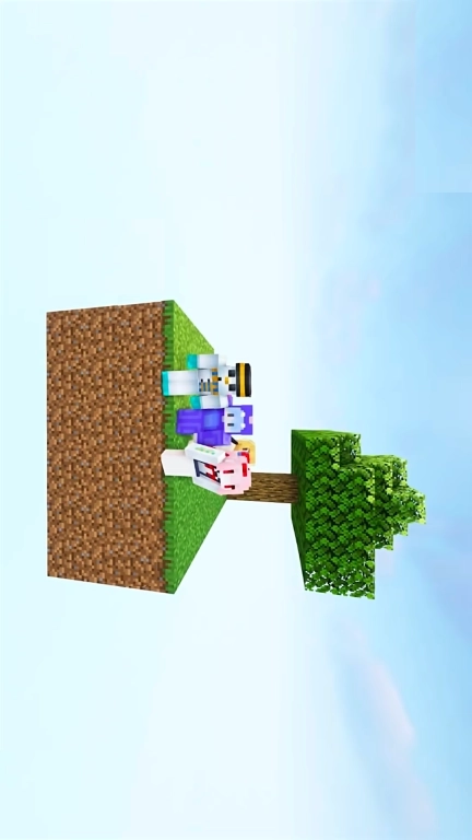 随机空岛生存建造-像素世界冒险生存挑战