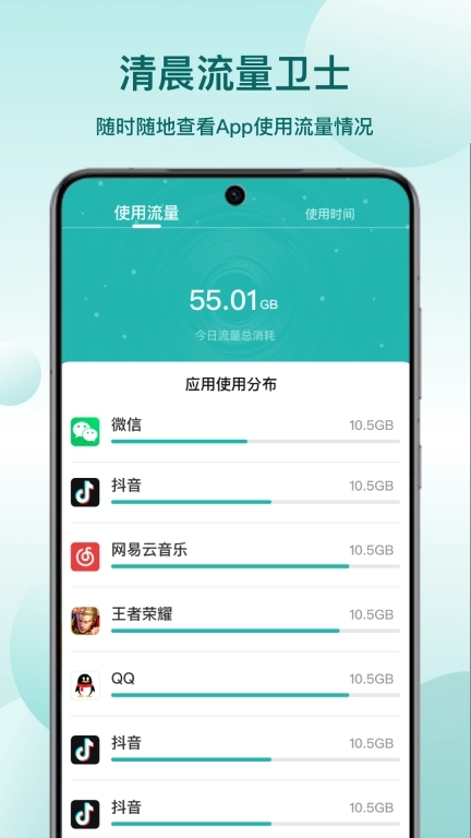 清晨流量卫士-免费网络流量卫士