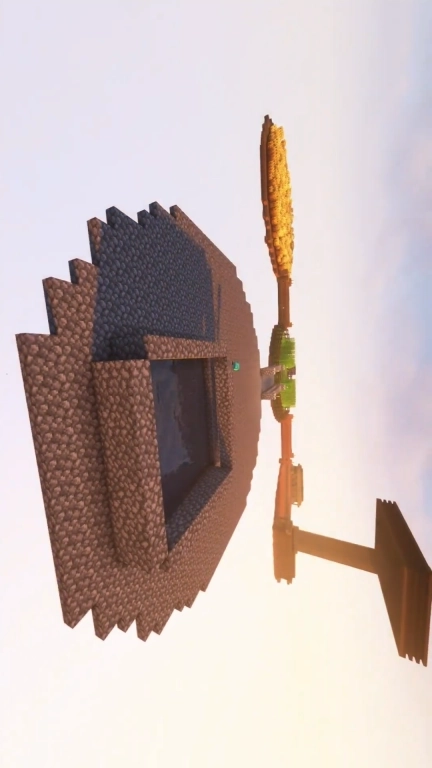 奇妙的像素世界-空岛养鸡生存