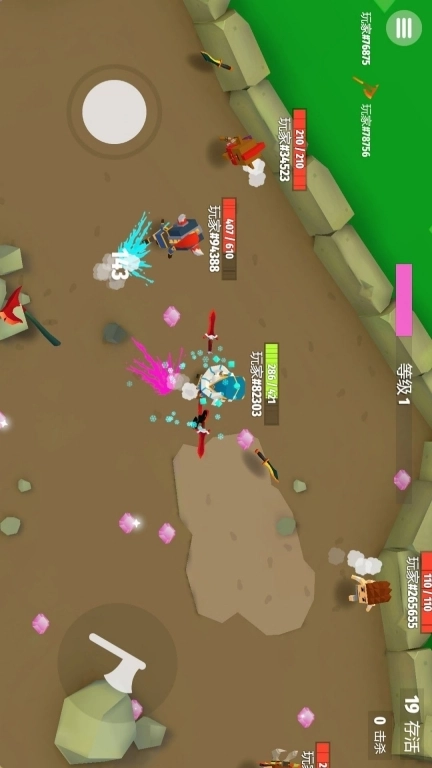 方块勇士争霸-飞斧角斗场