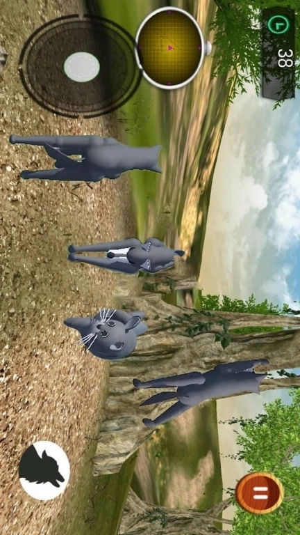 狼王狩猎模拟-顺拐狼