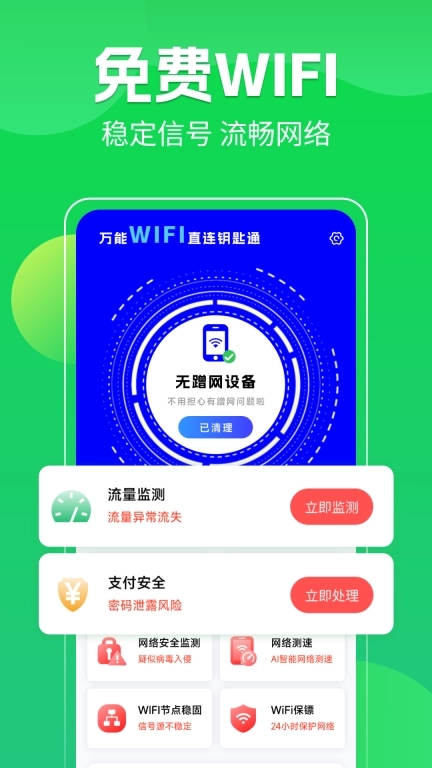 WiFi全连钥匙通-安全省流