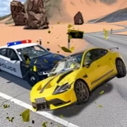真实车祸现场-新款车车祸模拟