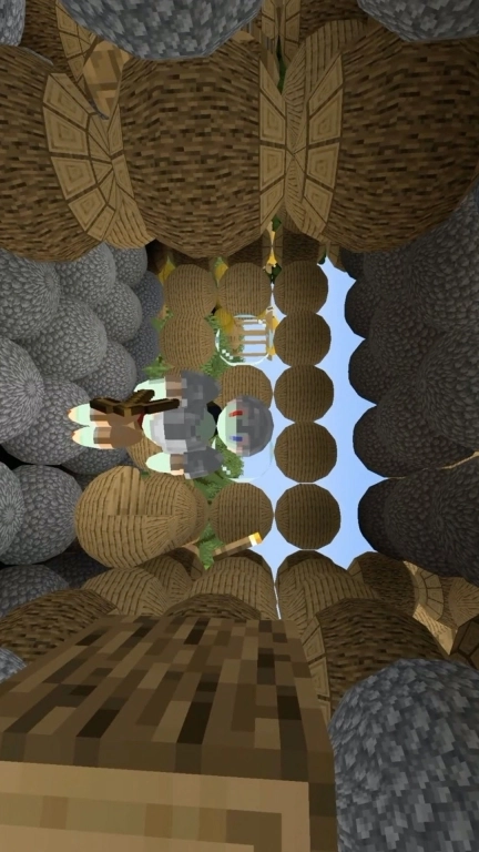 像素沙盒世界生存-球形像素世界