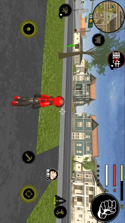 蜘蛛人绳索战斗