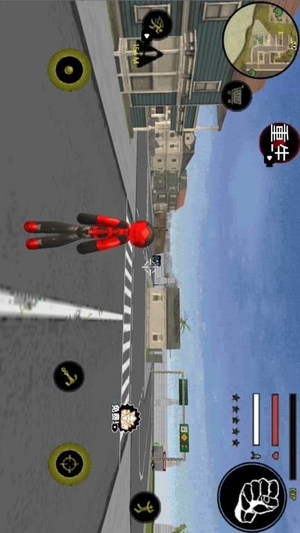 蜘蛛人绳索战斗