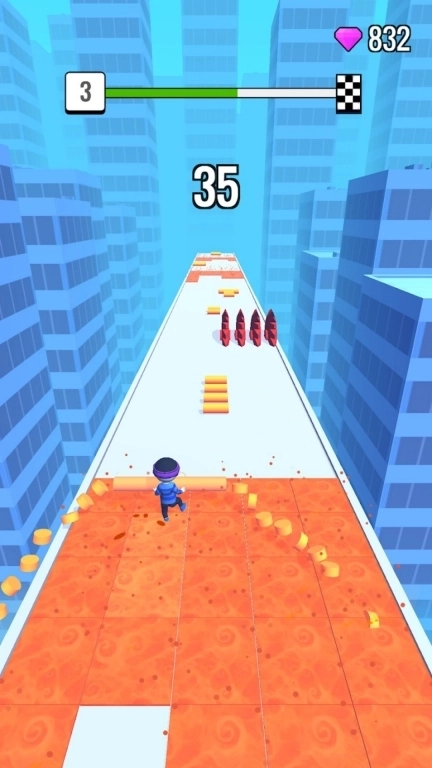 街头飞跃-屋顶棍棍侠