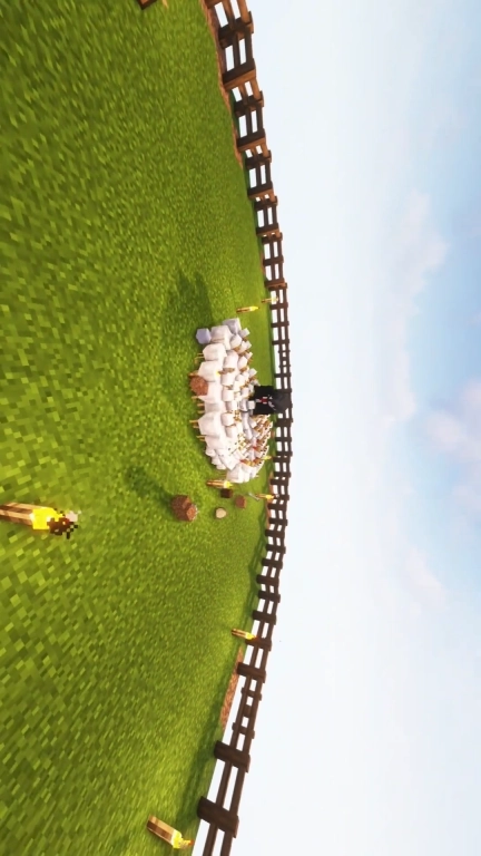 狗熊岭怪谈像素生存-空岛养鸡生存挑战