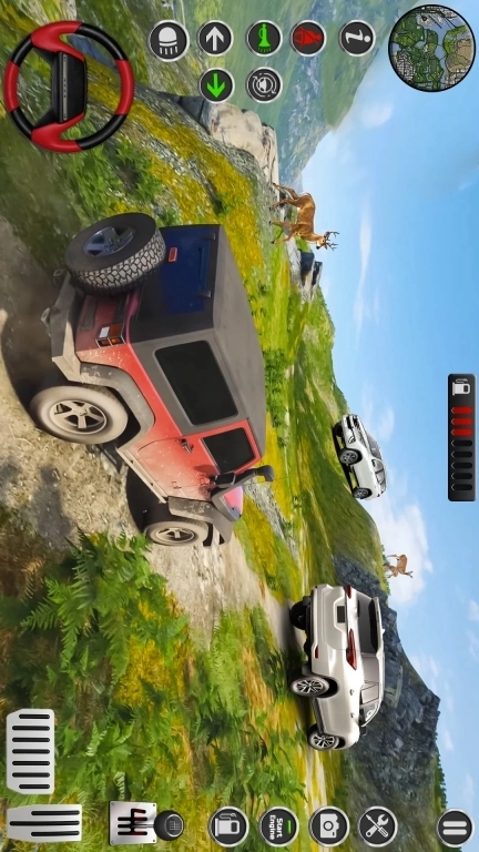 越野吉普赛车模拟器-登山四驱越野车