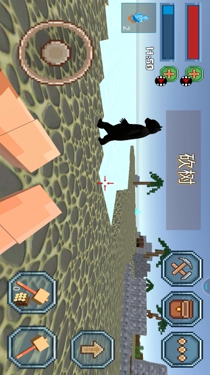 狗熊岭怪谈像素生存-空岛养鸡生存挑战