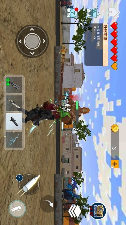 地铁吃鸡无敌机甲