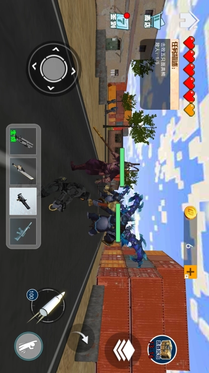 地铁吃鸡无敌机甲