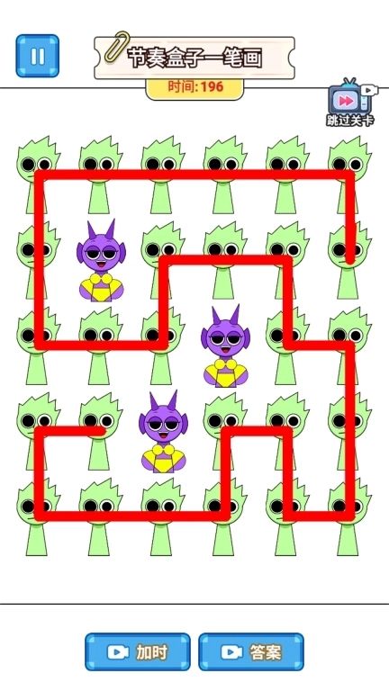 连线很简单-一笔连线挑战