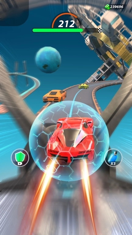 俯冲火箭飞车-漂移艺术