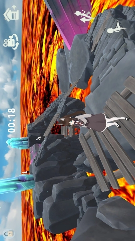 你跑我追-熔岩大逃亡