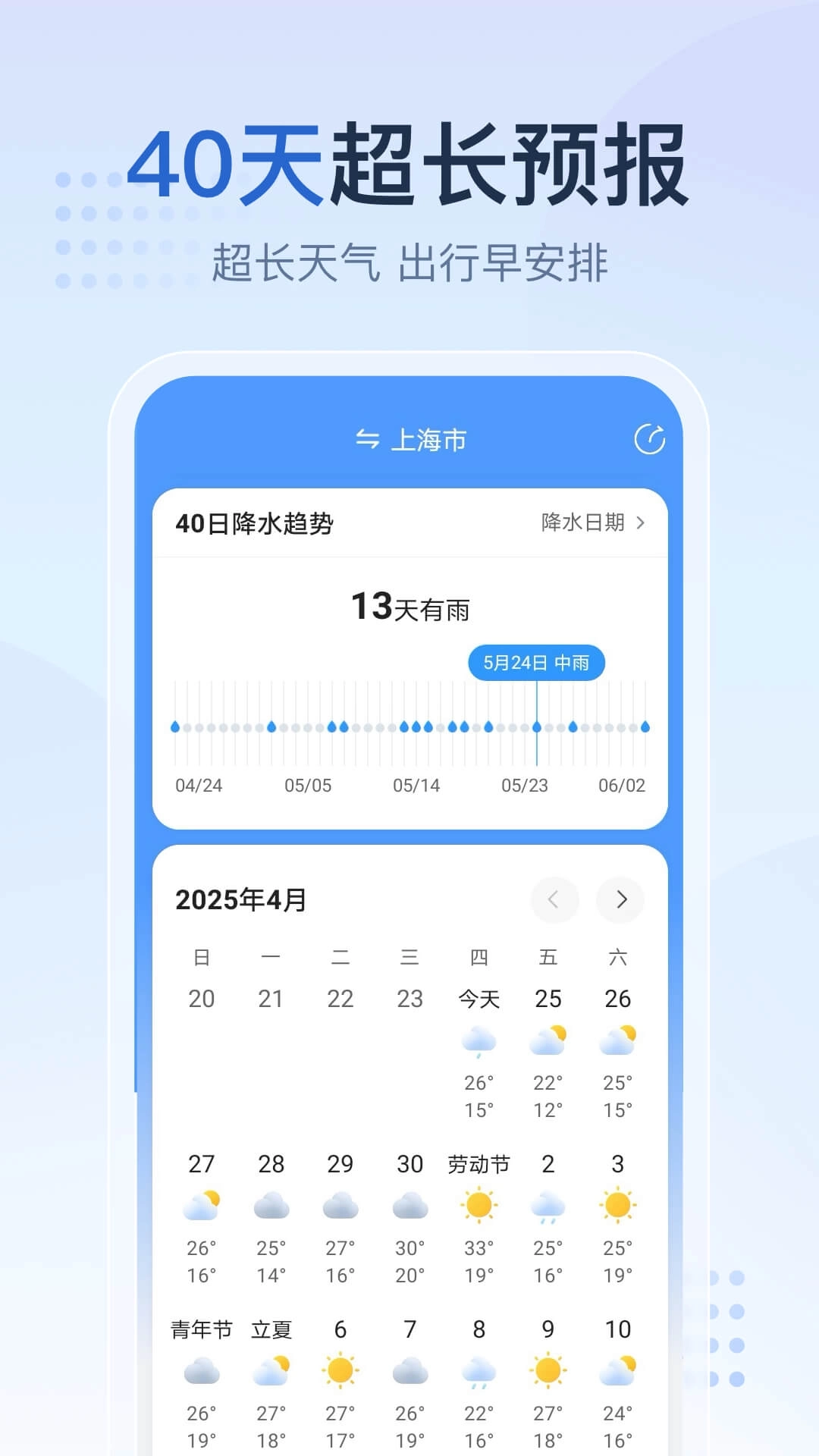 天气预报气象报-精准预报实时天气