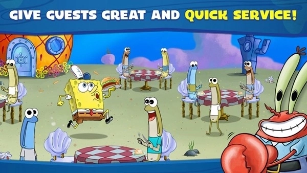 海绵宝宝大闹蟹堡王正版图1