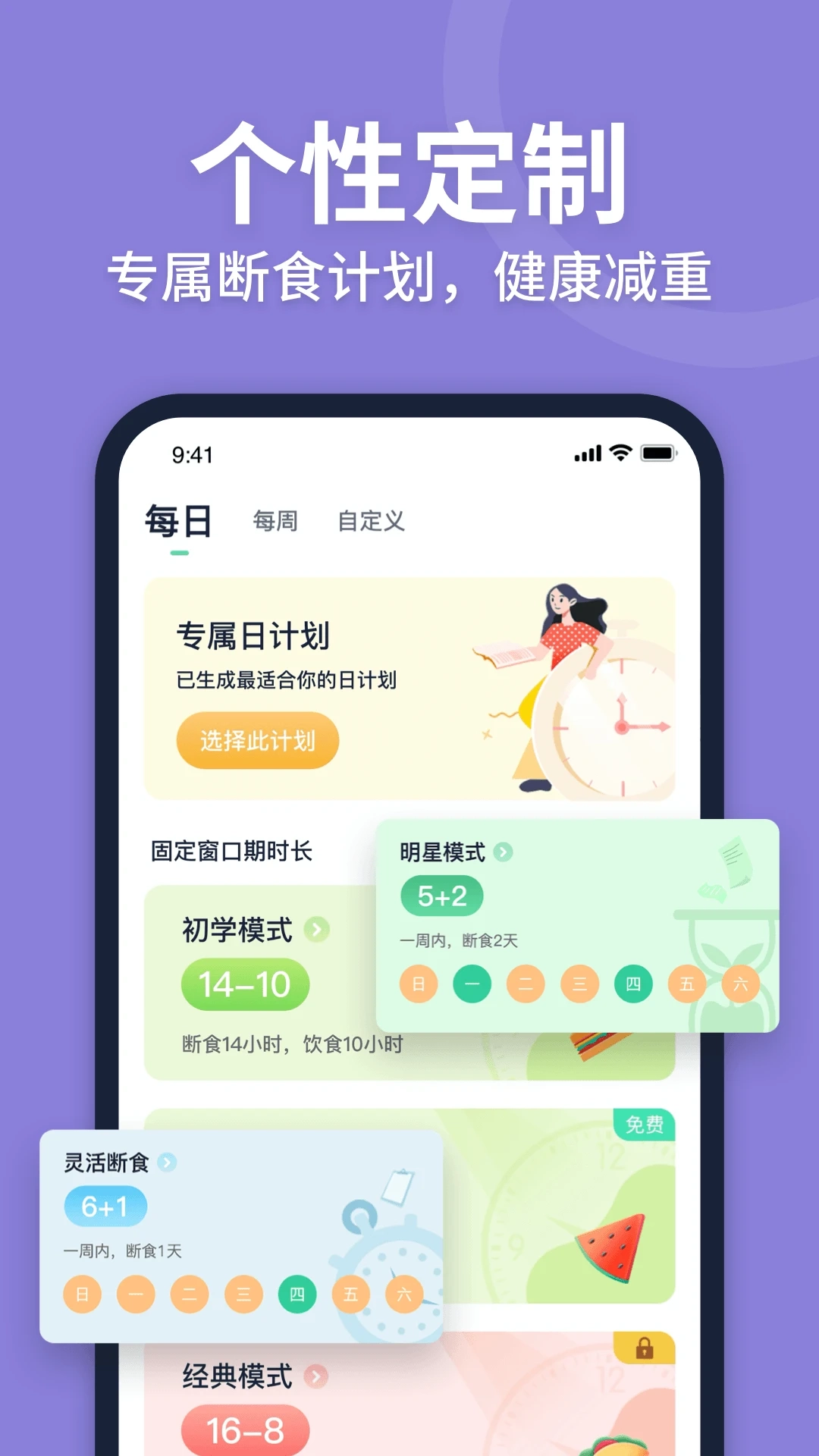fasting轻断食截图