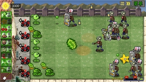 植物大战僵尸像素版图1