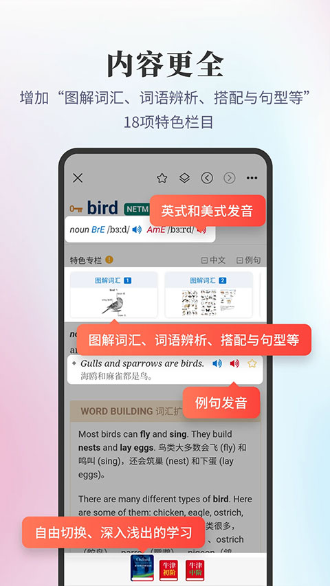 新牛津英汉双解大词典图3